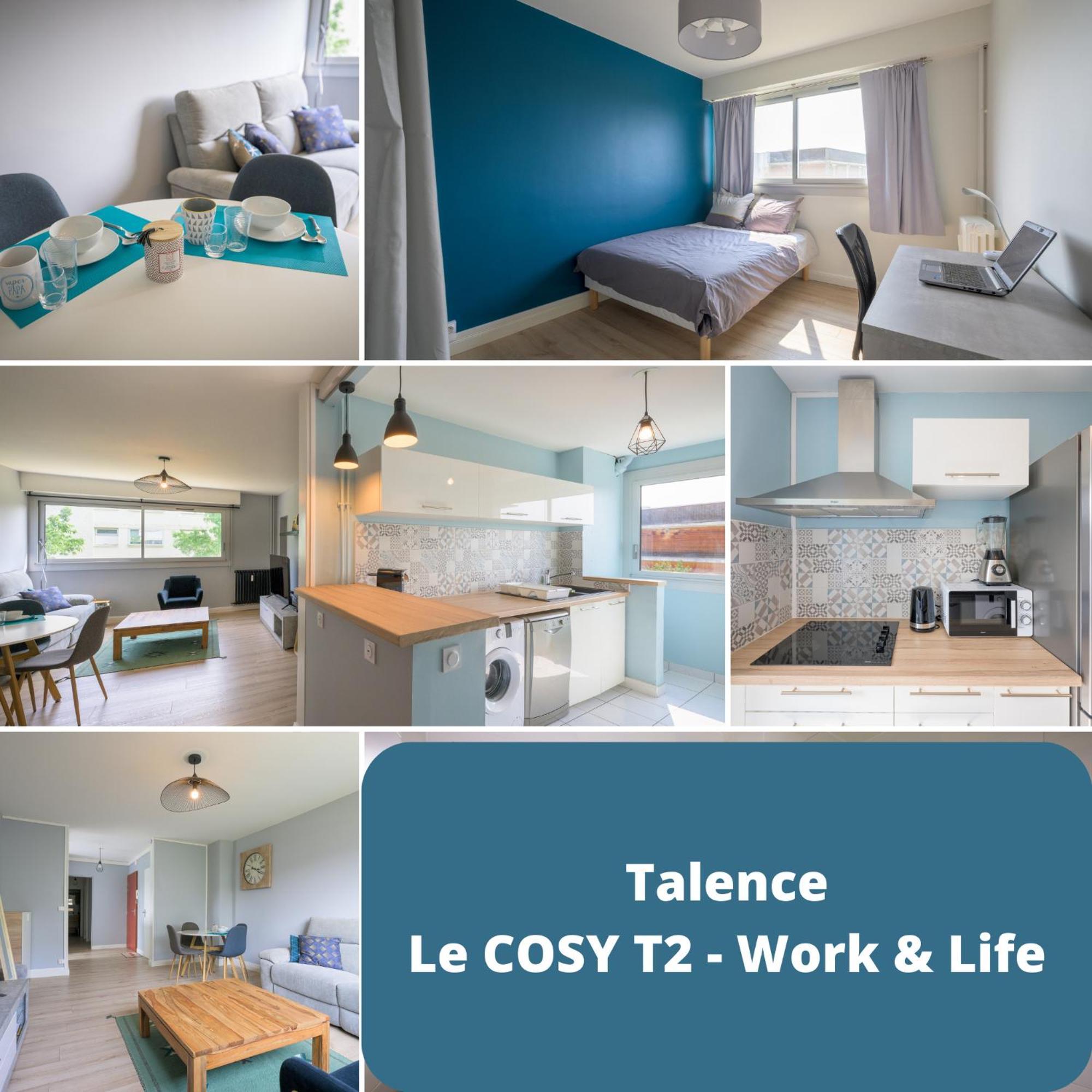 Le Cosy T2 - Parking - Confortable - Spacieux Таланс Экстерьер фото